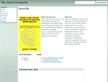 Tablet Screenshot of jasonsavitt.info